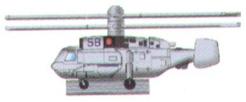 Ka31 Helix Helicopter Set for Russian Carriers 6/Bx by Trumpeter