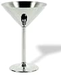 Stainless Steel Martini Glasses Set of 2