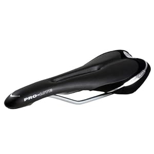 Pro-Lite Cles CrMO Road Mountain MTB Saddle Bike Part, Color Black, 248 grams