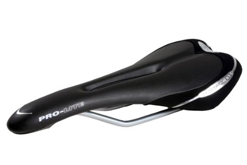 Pro-Lite Cles CrMO Road Mountain MTB Saddle Bike Part, Color Black, 248 grams