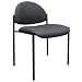 Boss Diamond Stacking Chair, Black
