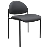 Boss Diamond Stacking Chair, Black by BOSS