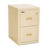 Turtle Two-Drawer Insulated File, 17-3/4w x22-1/8d, Parchment
