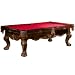Osprey Slate Pool Table - Mahogany Stain - 8 foot