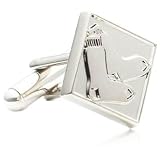 Silver Edition Red Sox Cufflinks