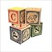 Italian Wooden Alphabet Blocks