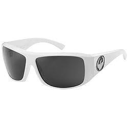 Dragon Alliance Calavera Men's Large Fit Sports Wear Sunglasses - White/Grey