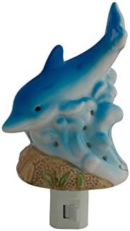 UNIQLIGHT Kids Fun Nightlights In Many Cute Options Plus A FREE "SHOP USA" Eyemask(Dolphin)