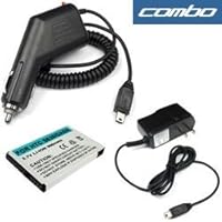 Bargaincell- 3-Piece Value Combo Pack Of HTC T-Mobile Dash PDA Smartphone Includes: Vehicle Cigarette Lighter Power Charger with IC Chip + Home Wall Travel Plug in Ac Charger + Standard Lithium-Ion Replacement Battery