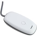 White Wireless Gaming Receiver For Microsoft XBOX 360
