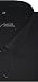 Paul Wilson Black Solid Cotton Blend Formal Shirt For Men (PFS-02) RS.350.00
