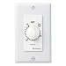 Intermatic FD15MWC 15-Minute Spring Loaded Wall Timer, White