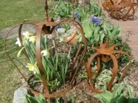 Edelrost Krone Quot Lilie Quot 54x50cm Rostige Gartendekoration De6490r De Shop