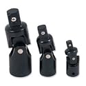 3pc UNIVERSAL JOINT set - wrench - socket sizes = 1/4" - 3/8" - 1/2" IMPACT GRADE