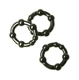 Beaded Silicone Male Penis Ring Erection Aid 3 Pack