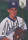 Mike Halperin, Toronto Blue Jays, 1994 Stadium Club Draft Pick Autographed Card