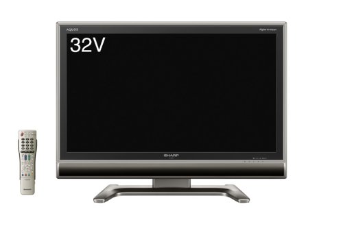 SHARP AQUOS 32V�^ �n��EBS�E110�xCS�f�W�^���n�C�r�W�����t���e���r LC-32GH3