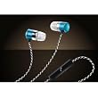 Womens Earphone w Mic Aqua