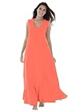 Woman Within Plus Size Full sweep trapeze lounger by Dreams and Co
