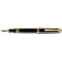 Pelikan 800 Series Fountain Pen - Black, Fine Nib 995563