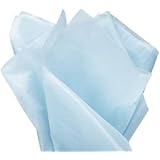 Bulk Light Baby Powder Blue Bulk Tissue Paper 20" x 30" - 48 X-LARGE Sheets