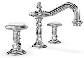 Altmans VI13H31E20XPG Victoria PVD Polished Gold Complete Mini Widespread Bathroom Faucet with 1Lb2