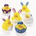 One Dozen (12) Easter Rubber Ducky Party Favors