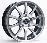 TSM 輸入車用アルミホイール 15インチ MONO10VISION EU2 クロームシルバー