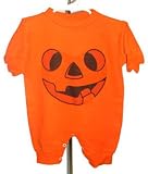 Pumpkin Face Bubble Romper