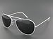 70er 80er Jahre Retro Sonnenbrille Pornobrille Piloten brille Viper Sonnenbrillen V-705bs, Modell:weiß/schwarzB