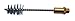 Westward 2ZYC7 Steel Brush