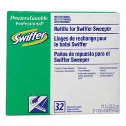 PROCTER AND GAMBLE Swiffer Sweeper Refill Cloths Swiffer Dry Refill Cloths
