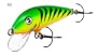 Rapala #5 Original Floating Minnow 2" 1/16oz Silver Chart