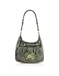 Guess Pearl - Metallic Pewter Eco-Leather Hobo Bag
