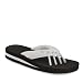 Beech Original White / Black Yoga Toe Sandals Medium (6 - 7 1/2), 1 Pair