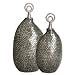 Set of 2 Deshal Glass Canisters