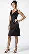 DONNA RICCO TIE BACK DRESS