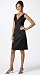 DONNA RICCO TIE BACK DRESS