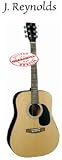J REYNOLDS DREADNOUGHT GUITAR NATURAL JR65N