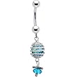 Studio Katia Olivia Top Dangling Belly Button Ring