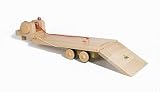NIC Wooden Toys - Creamobil Low Bed Trailer