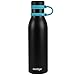 Contigo Matte Black with Scuba Accents 20oz Stainless Steel Water Bottle