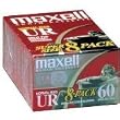 Maxell UR-60 Blank Audio Cassette Tape, 8 Pack