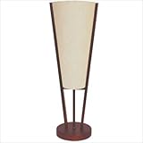 Dainolite 83322-OBB Table Lamp with Linen Shade, Oil Brushed Bronze