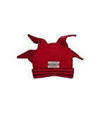 spike & stripe trimmed beanie