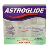 Astroglide Personal Lubricant Tri Pack