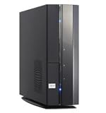 Heide-Multimedia-Slimline-PC HP5200M HDMI black DVB-S TV-Karte (Barebone ASUS Pundit2-M2A690G, AMD Athlon 64 X2 5200+,  TV-Karte, 2GB RAM, 500GB SATA2, 22x DVD+-RW Lightscribe, ATI Radeon X1250, WLAN, GLAN, Cardreader, Vista Home Premium 32 bit)
