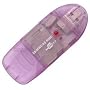 10-in-1 USB 2.0 High Speed Memory Card Reader Writer for SD SDHC MiniSD MiniSDHC MMC rsMMC - Purple