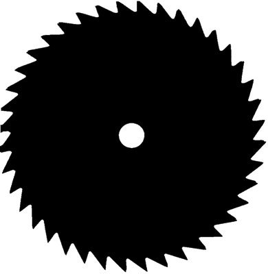 Pro Chainsaw Brush Blade,40-Teeth, 9-India 1-IN #TB094001HD