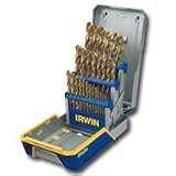 29 Piece Drill Bit Industrial Set Case, TiN Coated
